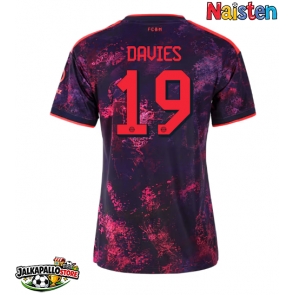Bayern Munich Alphonso Davies #19 Kolmaspaita Naisten 2026-27 Lyhythihainen